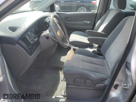2004 Mazda MPV LX with VIN JM3LW28A840523283, listed as a Copart auction lot 51441785 with 215,235 mi miles and Salvage title. Bid and sale history available at DreamBid. Image 7.