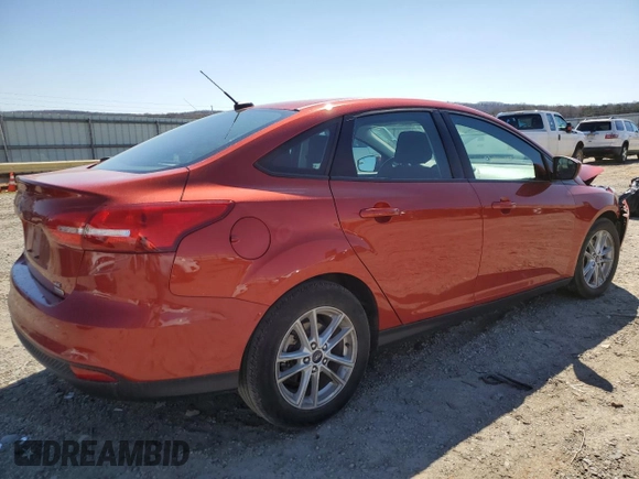 2018 Ford Focus SE with VIN 1FADP3FEXJL255925, listed as a Copart auction lot 50629035 with 51,756 mi miles and Salvage Title. Bid and sale history available at carsss.com. Image 3.
