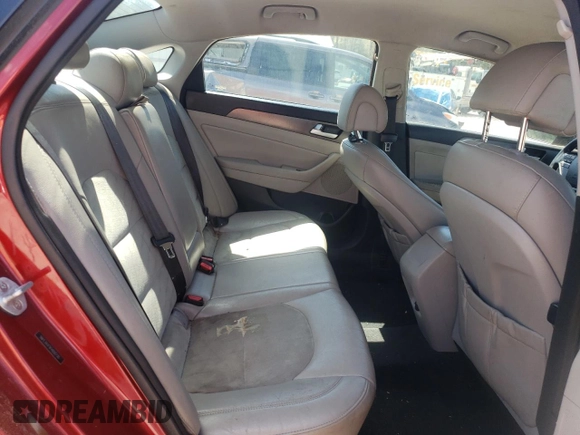 2015 Hyundai Sonata 2.4L Sport with VIN 5NPE34AF5FH050735, listed as a Copart auction lot 52588225 with 152,426 mi miles and Clean Title. Bid and sale history available at carsss.com. Image 10.