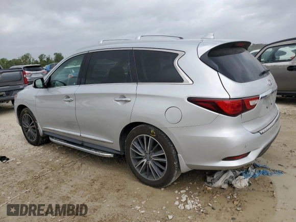 2017 Infiniti QX60 with VIN 5N1DL0MN5HC528217, listed as a Copart auction lot 51787505 with 118,053 mi miles and Salvage Title. Bid and sale history available at DreamBid. Image 2.