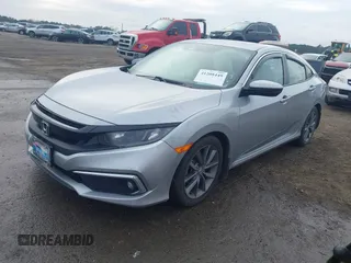 2019 Honda Civic Sedan EX with VIN 19XFC1F36KE206085, listed as a IAAI auction lot 41208449 with 79,860 mi miles. Bid and sale history available at carsss.com. Image 17.