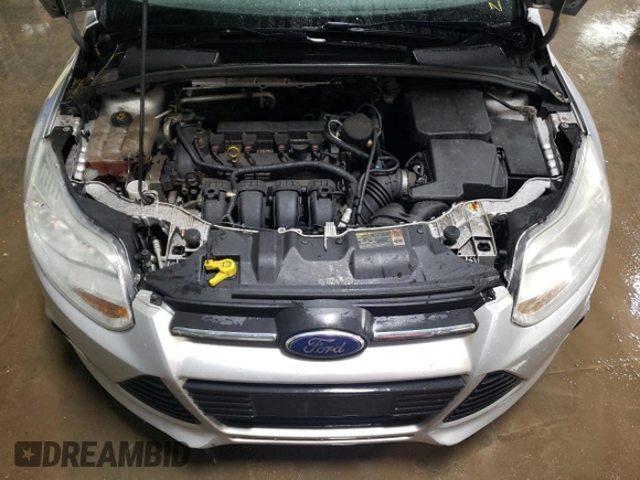 2014 Ford Focus SE with VIN 1FADP3F20EL164495, listed as a Copart auction lot 48121345 with 125,193 mi miles and Salvage Title. Bid and sale history available at carsss.com. Image 11.