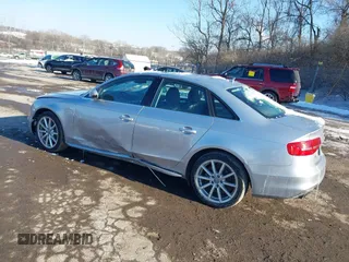 2016 Audi A4 Premium Plus with VIN WAUFFAFL6GN001664, listed as a IAAI auction lot 41402527 with 88,262 mi miles. Bid and sale history available at carsss.com. Image 3.