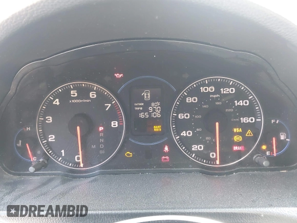 2005 Acura TSX with VIN JH4CL969X5C029525, listed as a IAAI auction lot 42074878 with 165,106 mi miles and . Bid and sale history available at DreamBid. Image 7.