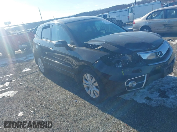 2010 Acura RDX with VIN 5J8TB1H29AA006461, listed as a IAAI auction lot 41321754 with 165,000 mi miles. Bid and sale history available at carsss.com. Image 1.