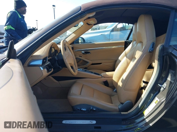 2012 Porsche 911 Carrera S with VIN WP0CB2A98CS154934, listed as a IAAI auction lot 41871101 with 69,411 mi miles and . Bid and sale history available at DreamBid. Image 5.