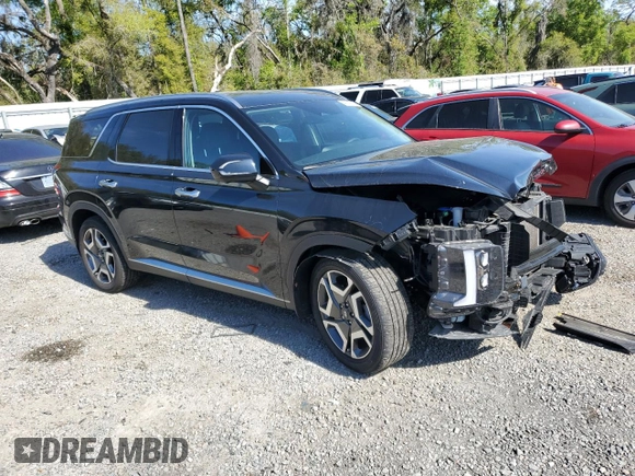 2023 Hyundai Palisade Limited z VIN KM8R54GE7PU616505, wystawiony jako Copart lot #49112355 z przebiegiem 54 777 mil mil oraz Nie do naprawy • Non repairable. Historia ofert i sprzedaży dostępna na DreamBid. Obrazek 4.