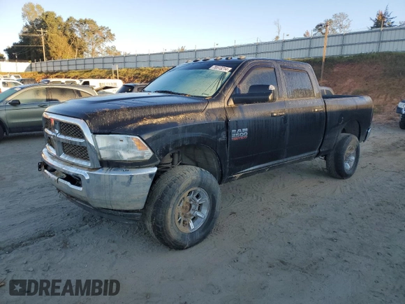 2015 Ram 2500 Tradesman with VIN 3C6UR5CL2FG594127, listed as a Copart auction lot 76513214 with 129,428 mi miles and Salvage Title. Bid and sale history available at carsss.com. Image 1.