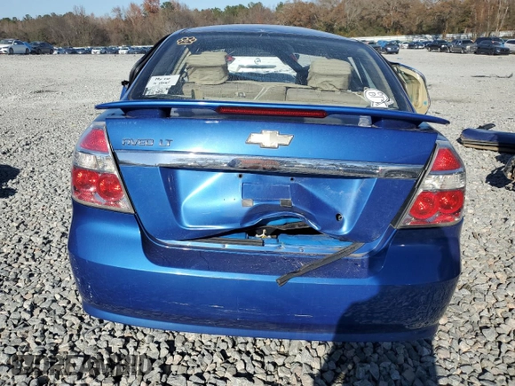 2007 Chevrolet Aveo LT z VIN KL1TG56647B072813, wystawiony jako Copart lot #56561775 z przebiegiem Nie podano mil oraz Nie do naprawy • Non repairable. Historia ofert i sprzedaży dostępna na DreamBid. Obrazek 6.