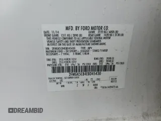 2014 Ford Flex SEL z VIN 2FMGK5C84EBD45430, wystawiony jako Copart lot #53736915 z przebiegiem 153 249 mil mil oraz Szkody całkowita. Historia ofert i sprzedaży dostępna na DreamBid. Obrazek 13.