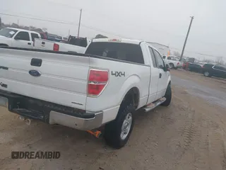 2014 Ford F-150 XL with VIN 1FTFX1EF3EKE72732, listed as a IAAI auction lot 41277885 with 153,712 mi miles. Bid and sale history available at carsss.com. Image 4.