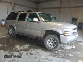 2005 Chevrolet Suburban LT with VIN 3GNEC16Z45G146274, listed as a Copart auction lot 44751375 with 249,658 mi miles and Salvage Title. Bid and sale history available at carsss.com. Image 4.