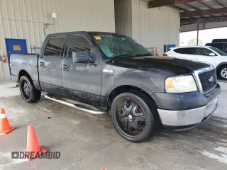 2007 Ford F-150 XLT with VIN 1FTRW12W17FB06705, listed as a Copart auction lot 51570085 with 0 mi miles and Non Repairable. Bid and sale history available at carsss.com. Image 4.