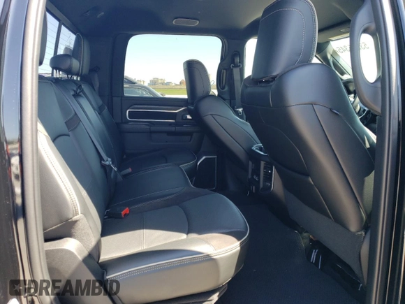 2024 Ram 2500 Laramie with VIN 3C6UR5FLXRG364108, listed as a Copart auction lot 53536345 with 1,990 mi miles and Salvage title. Bid and sale history available at DreamBid. Image 10.