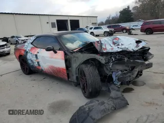 2010 Dodge Challenger SRT-8 with VIN 2B3CJ7DW2AH161272, listed as a Copart auction lot 85852604 with 133,635 mi miles and Salvage title. Bid and sale history available at DreamBid. Image 4.