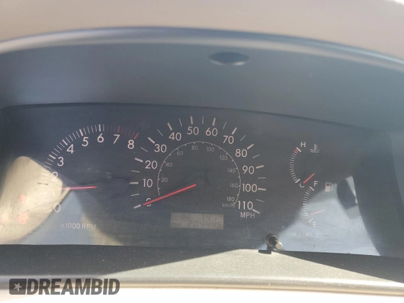 2006 Toyota Corolla CE with VIN 1NXBR32E06Z676874, listed as a Copart auction lot 61977435 with 204,445 mi miles and Salvage title. Bid and sale history available at DreamBid. Image 9.