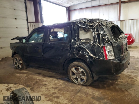 2013 Honda Pilot EX-L with VIN 5FNYF4H56DB002139, listed as a Copart auction lot 51641235 with 197,255 mi miles and Salvage Title. Bid and sale history available at DreamBid. Image 2.