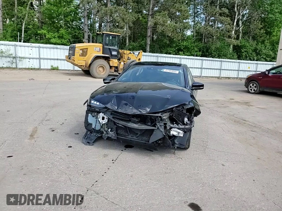 2020 Acura TLX w/A-Spec Pkg with VIN 19UUB3F66LA002442, listed as a Copart auction lot 57103055 with 92,005 mi miles and Salvage title. Bid and sale history available at DreamBid. Image 14.