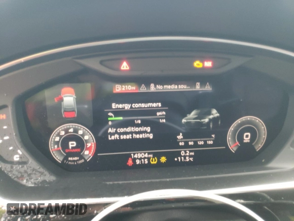 2022 Audi S8 с VIN WAULSAF89NN007255, выставлен на аукционе Copart как лот 57654725 с пробегом 14 904 миль миль и Списание • Salvage title. История ставок и продаж доступна на DreamBid. Изображение 9.