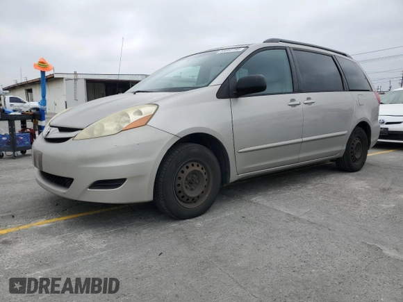 2006 Toyota Sienna CE with VIN 5TDZA23C16S421172, listed as a Copart auction lot 55663195 with 289,474 mi miles and Clean Title. Bid and sale history available at carsss.com. Image 1.