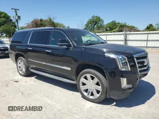 2015 Cadillac Escalade ESV Luxury with VIN 1GYS3SKJ6FR576157, listed as a Copart auction lot 56508125 with 141,133 mi miles and Clean title. Bid and sale history available at DreamBid. Image 4.