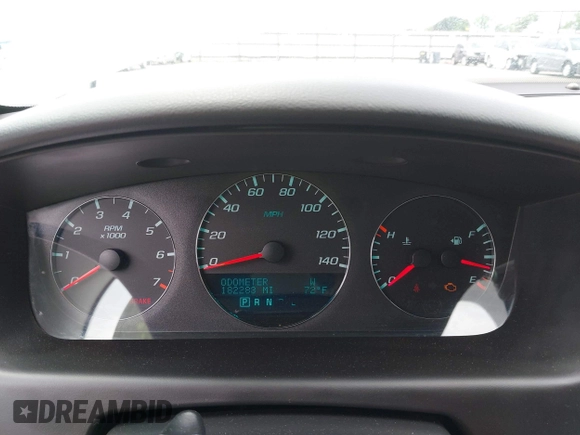 2012 Chevrolet Impala LTZ with VIN 2G1WC5E30C1249868, listed as a IAAI auction lot 42136550 with 182,283 mi miles and . Bid and sale history available at DreamBid. Image 7.