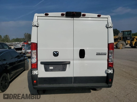 2023 Ram ProMaster Cargo with VIN 3C6LRVNG5PE500427, listed as a Copart auction lot 69669214 with Not Provided miles and Salvage Title. Bid and sale history available at DreamBid. Image 6.