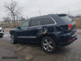 2012 Jeep Grand Cherokee Overland with VIN 1C4RJFCT9CC182216, listed as a IAAI auction lot 41490446 with 153,237 mi miles. Bid and sale history available at carsss.com. Image 14.