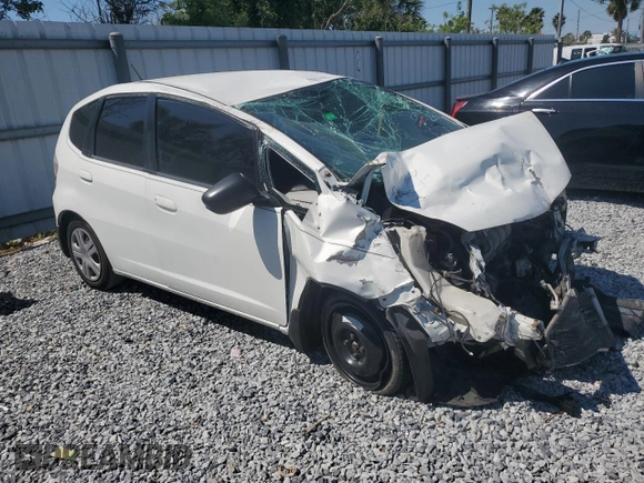 2009 Honda Fit with VIN JHMGE88229S057028, listed as a Copart auction lot 50776515 with 0 mi miles and Salvage Title. Bid and sale history available at carsss.com. Image 4.