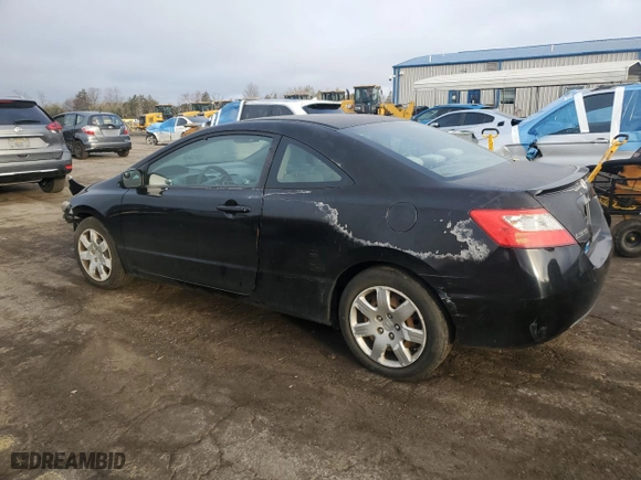 2010 Honda Civic Cpe LX with VIN 2HGFG1B6XAH514448, listed as a Copart auction lot 49726315 with 162,178 mi miles and Salvage Title. Bid and sale history available at carsss.com. Image 2.
