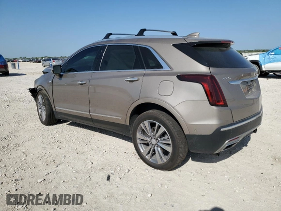 2022 Cadillac XT5 Premium Luxury AWD with VIN 1GYKNERS9NZ120517, listed as a Copart auction lot 52633745 with 31,456 mi miles and Salvage Title. Bid and sale history available at carsss.com. Image 2.