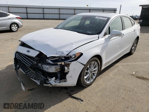 2019 Ford Fusion Hybrid SEL with VIN 3FA6P0MU1KR181007, listed as a Copart auction lot 40117743 with 0 mi miles. Bid and sale history available at carsss.com. Image 1.