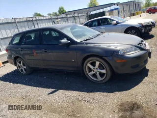 2005 Mazda 6 Sport S with VIN 1YVHP82D155M08900, listed as a Copart auction lot 54973495 with 163,244 mi miles and Clean Title. Bid and sale history available at DreamBid. Image 4.