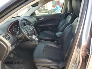 2019 Jeep Compass Trailhawk with VIN 3C4NJDDB9KT668858, listed as a Copart auction lot 58603645 with 74,226 mi miles and Salvage title. Bid and sale history available at DreamBid. Image 7.