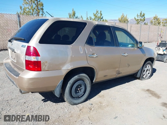 2001 Acura MDX with VIN 2HNYD182X1H506073, listed as a IAAI auction lot 41659472 with 303,929 mi miles. Bid and sale history available at carsss.com. Image 4.