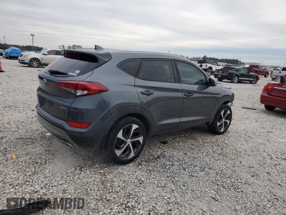 2018 Hyundai Tucson Sport with VIN KM8J33AL2JU707497, listed as a Copart auction lot 87053564 with 84,274 mi miles and Clean Title. Bid and sale history available at carsss.com. Image 3.