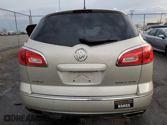 2014 Buick Enclave Leather with VIN 5GAKRBKD3EJ255822, listed as a Copart auction lot 50338305 with 174,221 mi miles and Salvage Title. Bid and sale history available at carsss.com. Image 6.