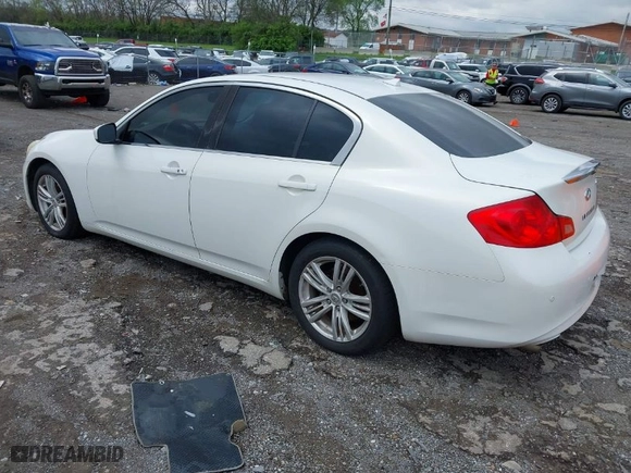 2010 Infiniti G37 Sedan Journey with VIN JN1CV6APXAM202631, listed as a IAAI auction lot 41983983 with 1 mi miles. Bid and sale history available at carsss.com. Image 3.
