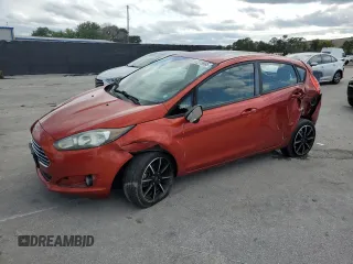 2018 Ford Fiesta SE with VIN 3FADP4EJ5JM108625, listed as a Copart auction lot 52376985 with 35,273 mi miles and Salvage Title. Bid and sale history available at DreamBid. Image 1.
