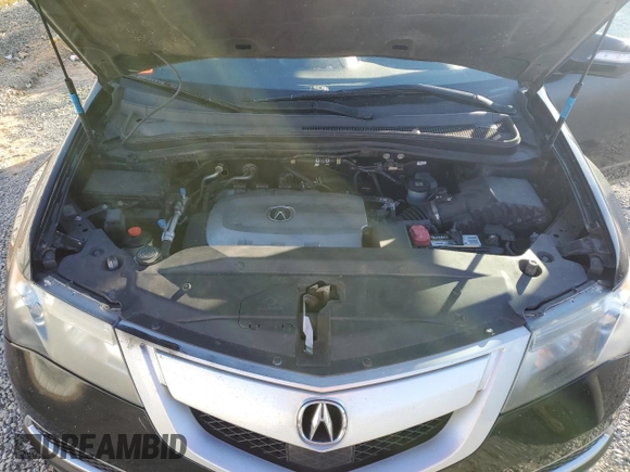 2010 Acura MDX Advance with VIN 2HNYD2H58AH519677, listed as a Copart auction lot 46913325 with Not Provided miles and Salvage Title. Bid and sale history available at DreamBid. Image 12.