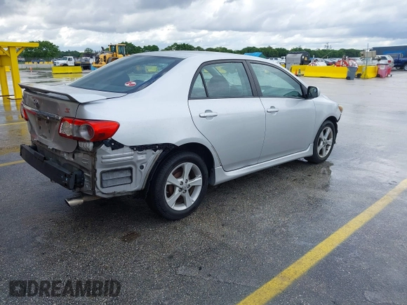 2013 Toyota Corolla L with VIN 5YFBU4EE7DP209207, listed as a IAAI auction lot 41990086 with 168,269 mi miles. Bid and sale history available at carsss.com. Image 4.