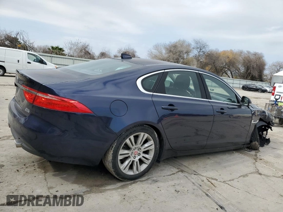 2017 Jaguar XF 35t Premium with VIN SAJBJ4BVXHCY30910, listed as a Copart auction lot 43550705 with 52,408 mi miles and Salvage Title. Bid and sale history available at carsss.com. Image 3.