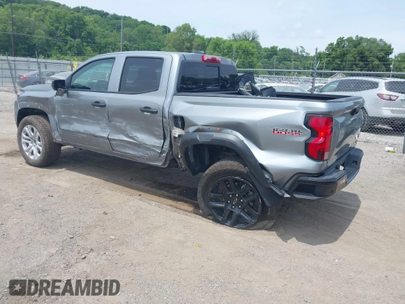 2024 Chevrolet Colorado 4WD Trail Boss with VIN 1GCPTEEK6R1293343, listed as a IAAI auction lot 42524617 with 5,284 mi miles and . Bid and sale history available at DreamBid. Image 3.