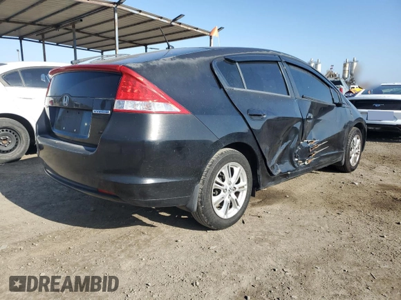 2010 Honda Insight EX with VIN JHMZE2H76AS015466, listed as a Copart auction lot 53729965 with Not provided miles and Salvage title. Bid and sale history available at DreamBid. Image 3.