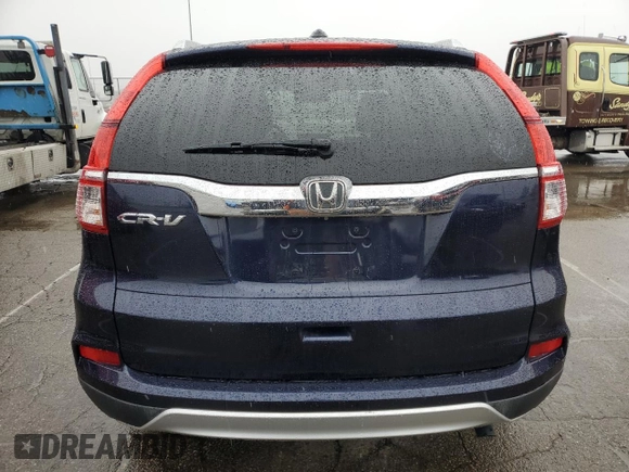 2015 Honda CR-V EX-L with VIN 2HKRM3H75FH501461, listed as a Copart auction lot 85901324 with 105,650 mi miles and Salvage Title. Bid and sale history available at carsss.com. Image 6.