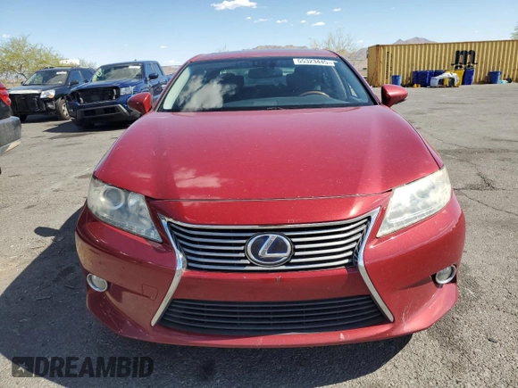 2013 Lexus ES 300h Hybrid with VIN JTHBW1GG3D2003564, listed as a Copart auction lot 55323445 with 163,720 mi miles and Clean Title. Bid and sale history available at carsss.com. Image 5.