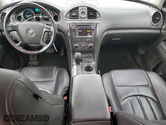 2015 Buick Enclave Leather with VIN 5GAKVBKD4FJ365873, listed as a Copart auction lot 53386365 with 185,006 mi miles and Salvage Title. Bid and sale history available at carsss.com. Image 8.