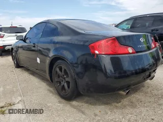 2003 Infiniti G35 Coupe w/Leather with VIN JNKCV54E13M207090, listed as a Copart auction lot 75174504 with 153,243 mi miles and Non Repairable. Bid and sale history available at carsss.com. Image 2.