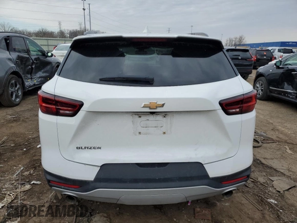 2024 Chevrolet Blazer LT with VIN 3GNKBCR49RS141107, listed as a Copart auction lot 52004835 with 17,892 mi miles and Clean title. Bid and sale history available at DreamBid. Image 6.