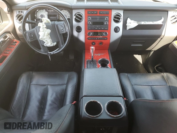 2008 Ford Expedition Limited with VIN 1FMFU19518LA29595, listed as a Copart auction lot 49655395 with 105,645 mi miles and Salvage title. Bid and sale history available at DreamBid. Image 8.